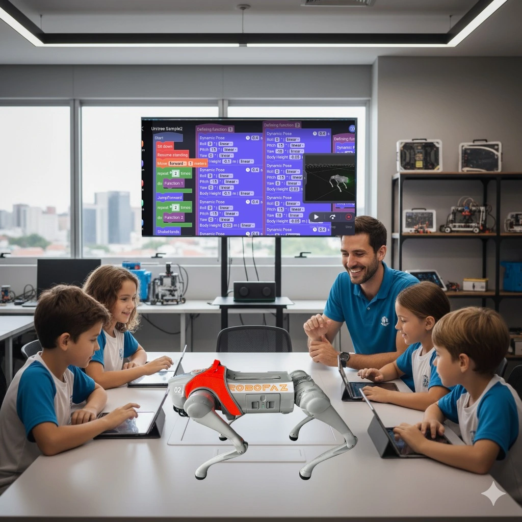 O Cão Robô: Por Que a Escola que Ignora Essa Tecnologia Está Preparando Alunos para o Passado